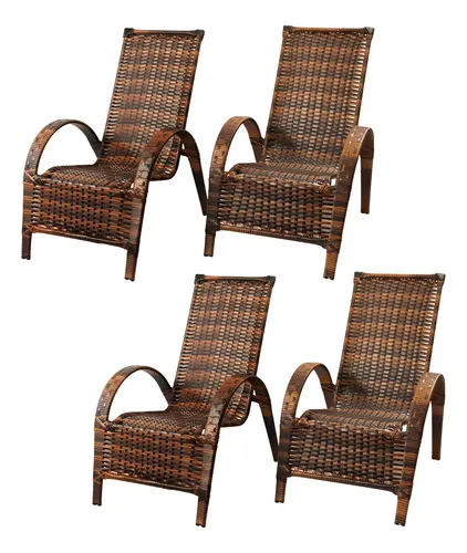 Cadeira De Jardim Word Fishing & Móveis Poltrona Varanda Sacada Jardim Cadeira Poltrona Resistente Amêndoa