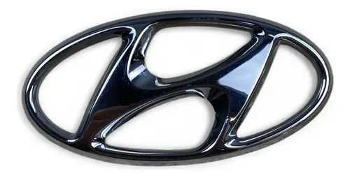 Emblema Grade Dianteira Hyundai Hb20 Original 863001s000 Preto
