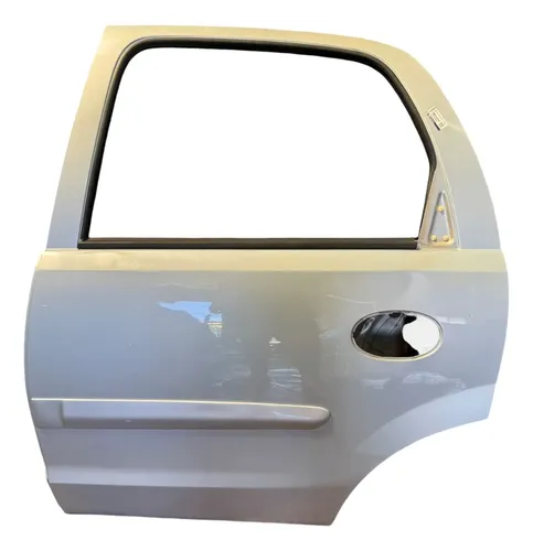 Porta Traseira Esquerda Corsa Maxx 2003 A 2012 Original Traseira Esquerdo Prateado