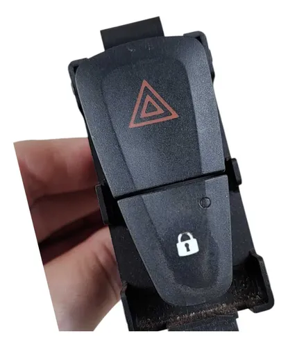 Botão Pisca Alerta Trava Renault Sandero/logan 15/21 E316010 Preto