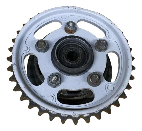 Flange Coroa Roda Traseira Twister 250 2002 A 2008 Prateado