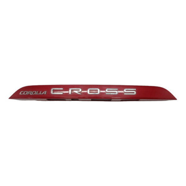 Moldura Friso Tampa Traseira Toyota Corolla Cross 2.0 2022