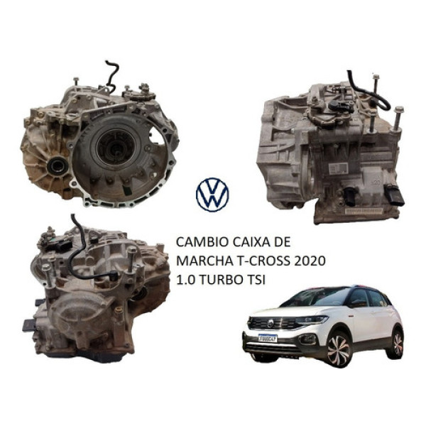 Câmbio Caixa De Marcha Volkswagen T-cross 2020 1.0 Tsi
