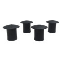 Kit 4 Porca Acabamento Assoalho Gm Captiva 3.0 2011