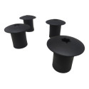 Kit 4 Porca Acabamento Assoalho Gm Captiva 3.0 2011