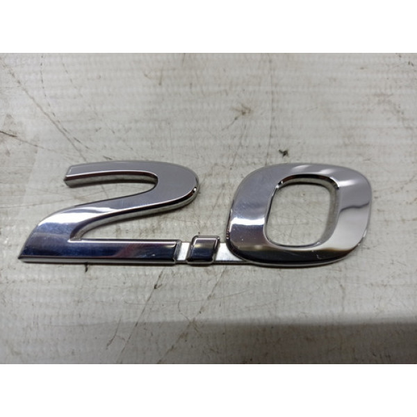 Emblema Cromado Traseiro Lateral Hyundai Creta 2019