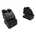 Absorver Batente Parachoque Traseiro Saveiro G7/g8 Par