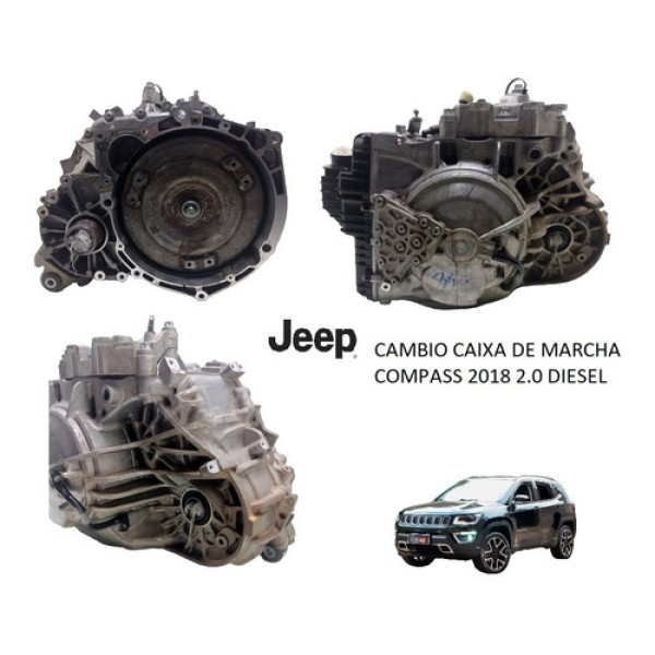 Câmbio Caixa De Marcha Compass Diesel 2.0 Aut 2018 9 Marchas
