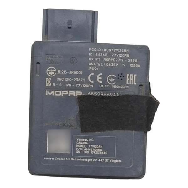 Módulo Sensor Ponto Cego Jeep Commander Overland Td380 2022 
