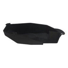 Moldura Puxador De Porta Traseiro Peugeot 307 Preto