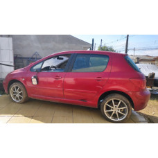 Portas Peugeot 307 - Traseira Direita Vermelho