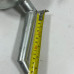 Funil Duas Curvas Ferro Galvanizado 310mm Automotivo Galvanizado