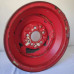 Roda Ford Aro 16\' Pick Up F100 - F1 Com Grampo De Calota Vermelho