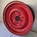 Roda Ford Aro 16\' Pick Up F100 - F1 Com Grampo De Calota Vermelho