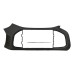Moldura Porta Treco Gm Prisma 1.0 2012-2019 Cinza