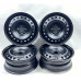 Roda Chevrolet Black Astra Agile Montana Prisma Onix 15\'\' Preto