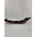 Moldura Para-choque Traseiro Peugeot 307 2003 A 2010 Vermelho