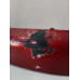 Moldura Para-choque Traseiro Peugeot 307 2003 A 2010 Vermelho