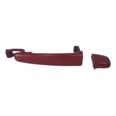 Maçaneta De Porta Peugeot 307 Externa Esquerda Traseira Vermelha Traseira