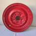 Roda Ford Aro 16\' Pick Up F100 - F1 Com Grampo De Calota Vermelho