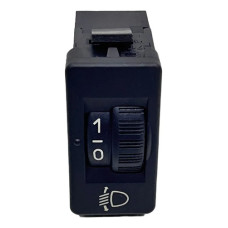 Botão Regulagem Farol Peugeot 307 Picasso C4 96384422 Preto