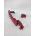 Maçaneta De Porta Peugeot 307 Externa Esquerda Traseira Vermelha Traseira