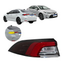Lanterna Traseira Corolla 2020 A 2026 Canto C/led Le Esquerdo/motorista Vermelho