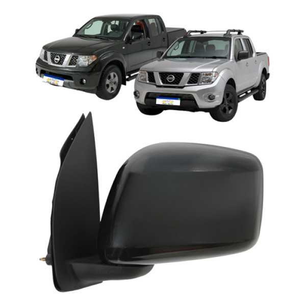 Retrovisor Esquerdo Manual Nissan Frontier 2008 2009 A 2016 Esquerdo