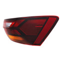 Lanterna Sinaleira Canto Jetta 2018 2019 A 2026 Full Led Par Ambos Lados Vermelho