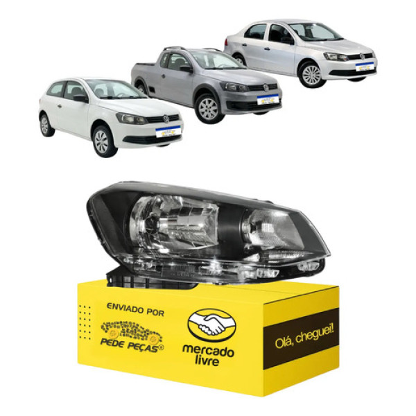 Sinaleira Gol Saveiro Voyage G6 2013 A 2016 Foco Simples L.d Direito/passageiro