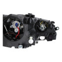 Farol Volkswagen Jetta 2011 A 2016 Foco Duplo Mascara Negra Esquerdo/motorista