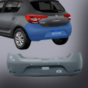 Parachoque Traseiro Renault Sandero 2015 A 23 C/furo Sensor