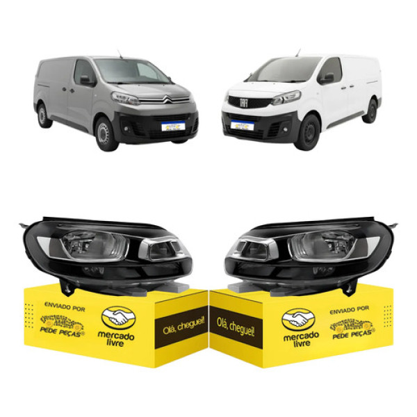 Par Farol Jumpy Scudo 2017 2018 2019 2020 2021 2022 A 2024 Ambos Lados