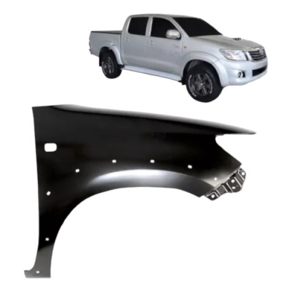 Paralama Toyota Hilux 2012 2013 2014 2015 Furo Pisca Ld