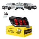 Sinaleira Traseira Peugeot 208 2021 2022 2023 2024 Le Esquerdo/motorista