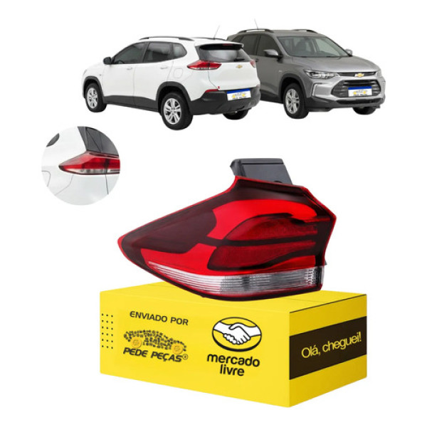 Lanterna Sinaleira Tracker 2020 21 22 A 2025 S/led Canto Le Esquerdo/motorista Fumê