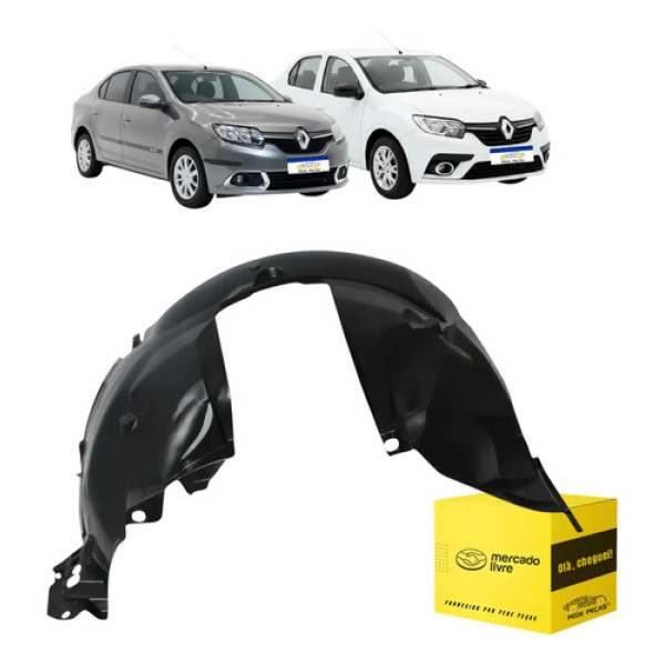 Parabarro Direito Dianteiro Renault Logan 2014 2015 A 2024