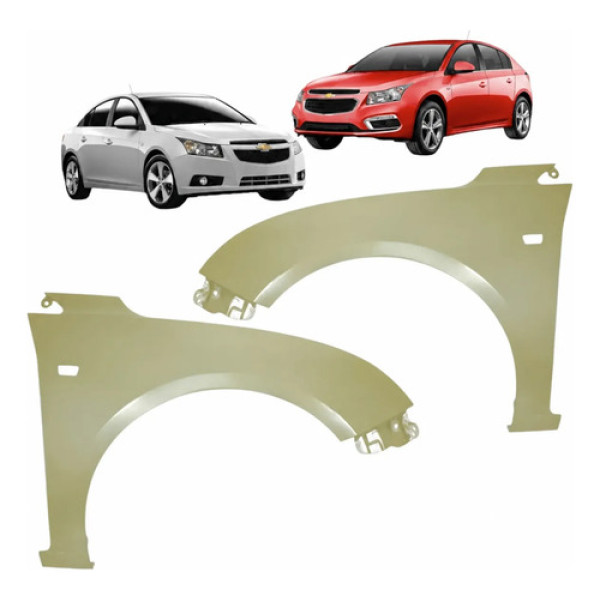 Paralama Cruze 2012 2013 2014 2015 2016 Novo C/furo