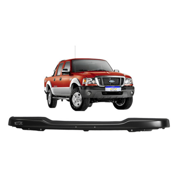 Parachoque Dianteiro Ford Ranger 2005 2006 2007 2008 2009 Preto