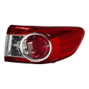 Lanterna Sinaleira Canto Toyota Corolla 2012 A 2014 S/led Ld Direito/passageiro Vermelho Cristal