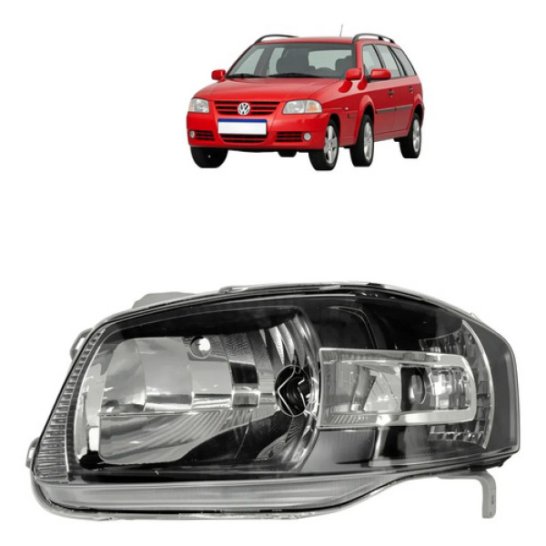 Farol Vw Gol Saveiro Parati G4 2006 2007 2008 2009 A 2013 Le Esquerdo