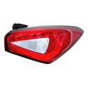 Lanterna Traseira Fiat Cronos 2018 A 2026 C/led Cristal Ld Direito/passageiro Vermelho