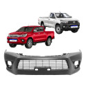 Parachoque Toyota Hilux 2016 2017 2018 2019 2020 Novo Preto