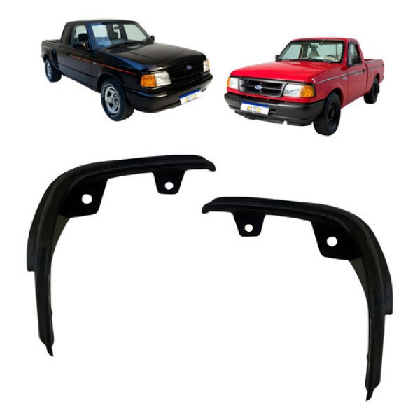 Moldura Aro Farol Ranger 1993 1994 1995 1996 1997 Preto Novo