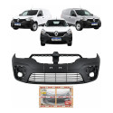 Parachoque Dianteiro Renault Kangoo 2024 25 26 2027 Preto Texturizado