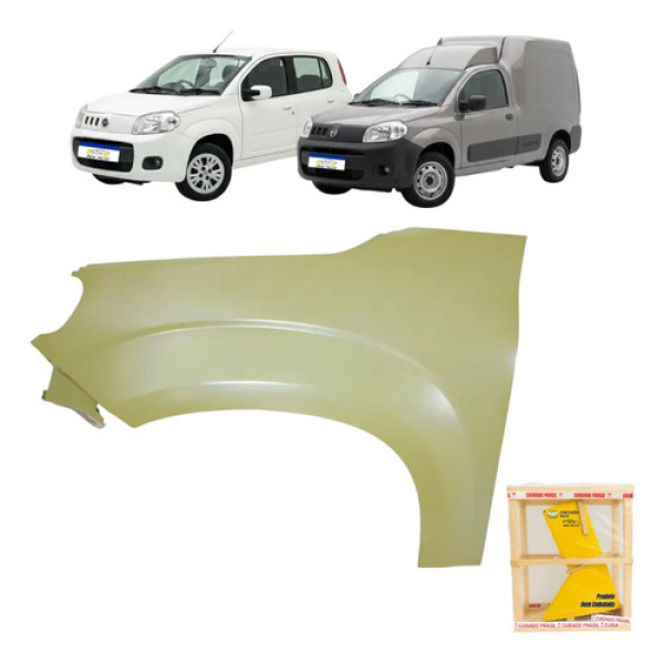 Paralama Fiat Uno 2011 A 2014 Fiorino 2014 A 2021 Le