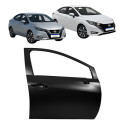 Porta Dianteira Nissan Versa 2021 2022 2023 A 2026 Ld Dianteira Direito Preto