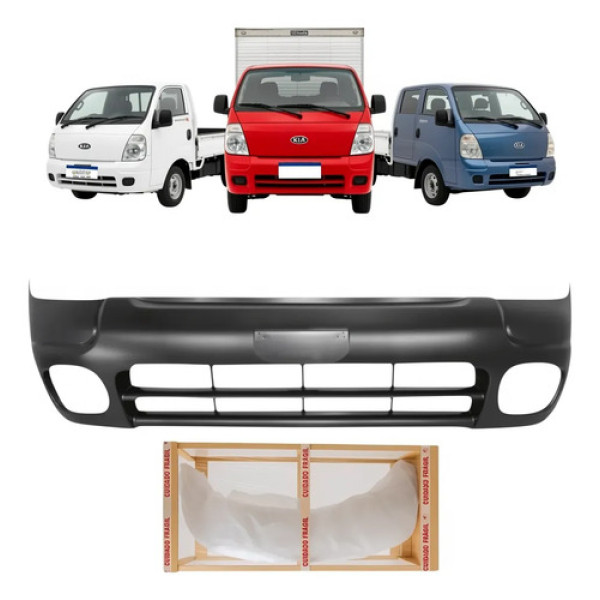 Parachoque Dianteiro Kia Bongo 2006 2007 2008 2009 2010 A 12 Preto