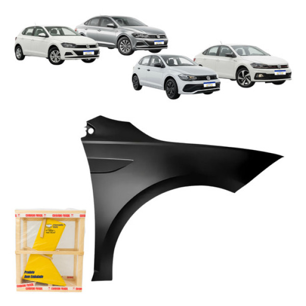Paralama Volkswagen Polo Virtus 2017 2018 A 2026 Novo Ld