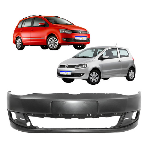 Parachoque Dianteiro Fox Spacefox 2011 2012 2013 2014 Novo Preto